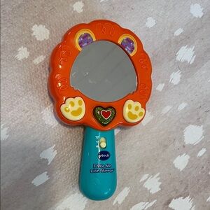 VTech Orange and Blue Lion Mirror Toy